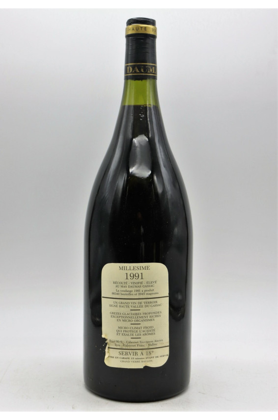 Mas de Daumas Gassac 1991 Magnum - PROMO -10% !