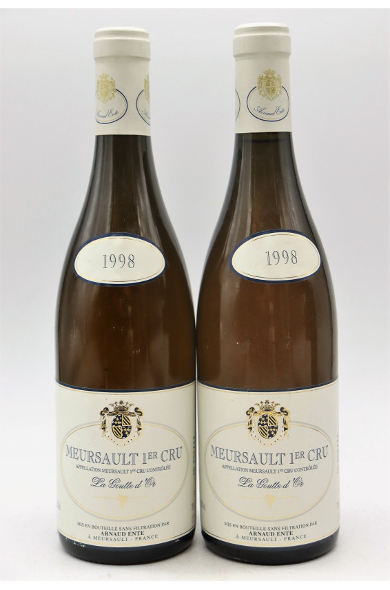 Arnaud Ente Meursault 1er cru Goutte d'Or 1998