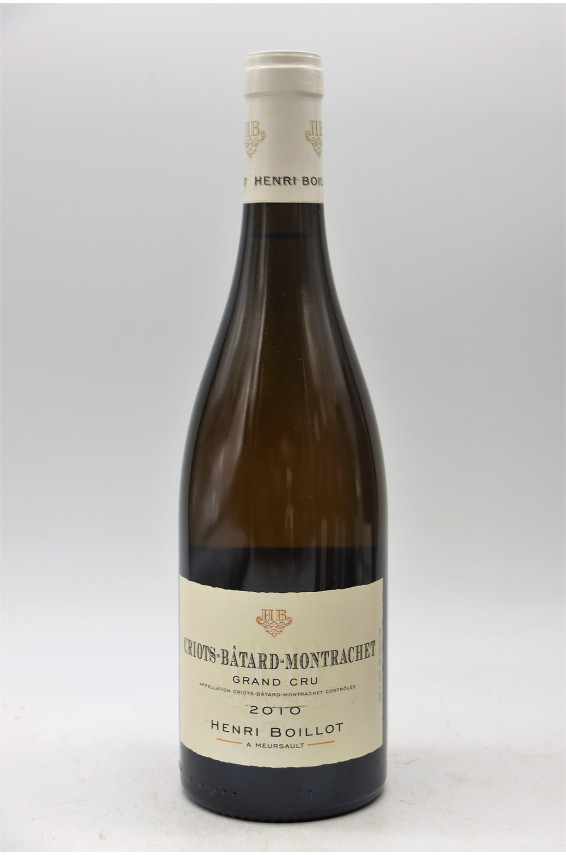 Henri Boillot Criots Bâtard Montrachet 2010