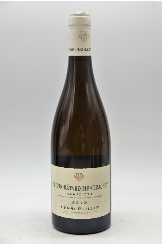 Henri Boillot Criots Bâtard Montrachet 2010