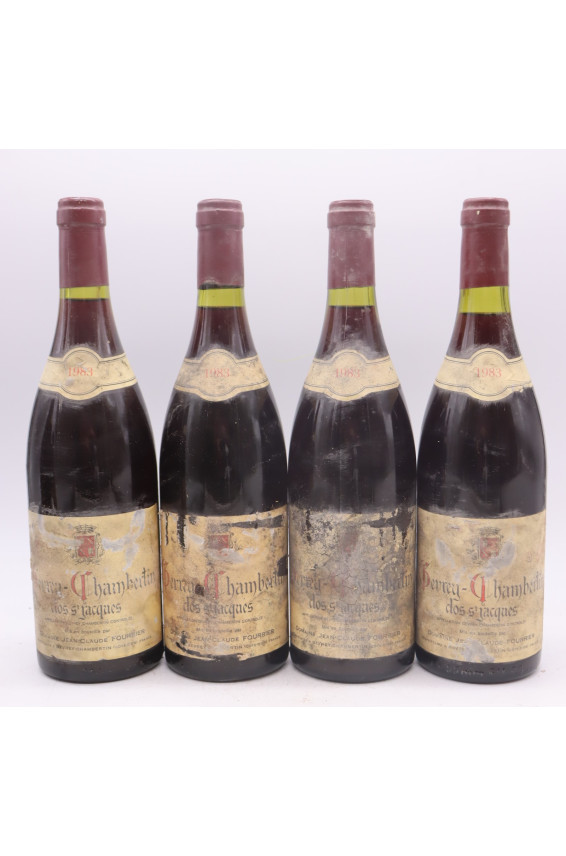 Jean Claude Fourrier Gevrey Chambertin 1er cru Clos Saint Jacques 1983 - PROMO -5% !