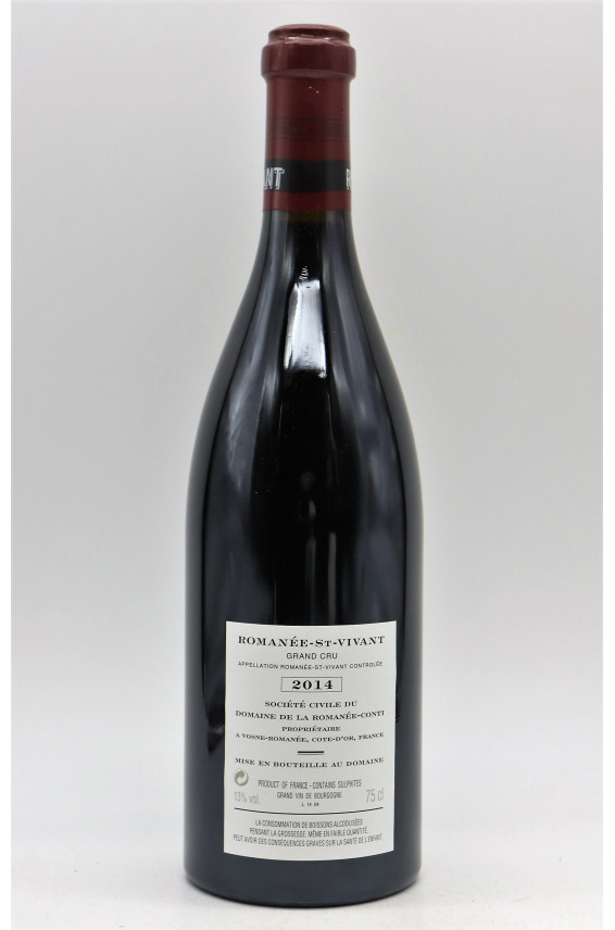 Romanée Conti Romanée Saint Vivant 2014