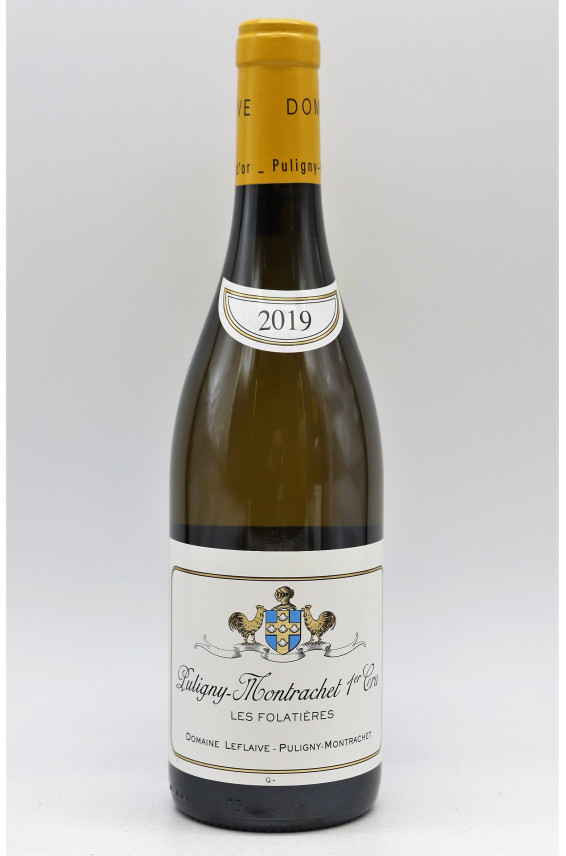 Domaine Leflaive Puligny Montrachet 1er cru Folatières 2019