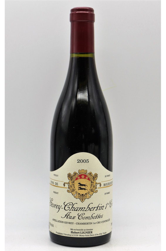 Hubert Lignier Gevrey Chambertin 1er cru Aux Combottes 2005