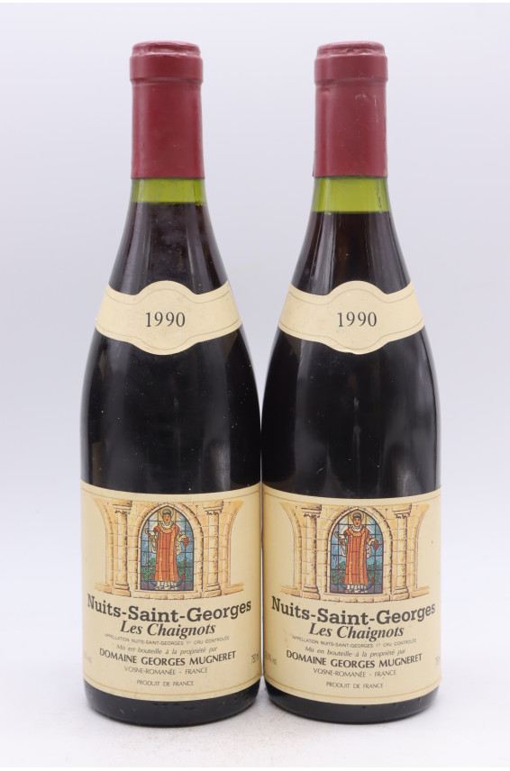 Mugneret Gibourg Nuits Saint Georges 1er cru Les Chaignots 1990