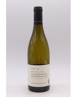 Vincent Dancer Chassagne Montrachet 1er cru Tête du Clos 2014