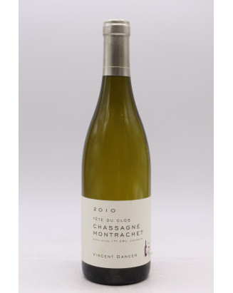 Vincent Dancer Chassagne Montrachet 1er cru Tête du Clos 2010