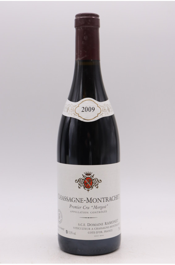 Ramonet Chassagne Montrachet 1er cru Les Morgeots 2009 rouge