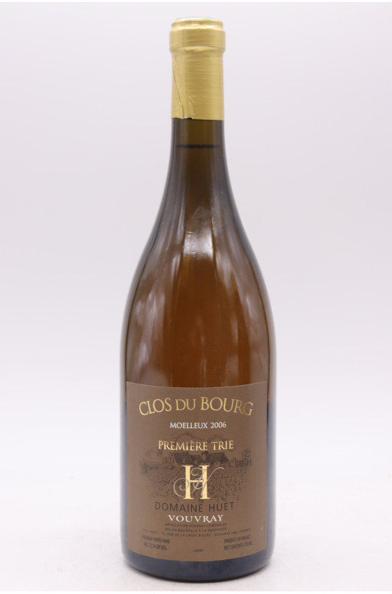 Huet Vouvray Clos du Bourg Moelleux 1ère Trie 2006