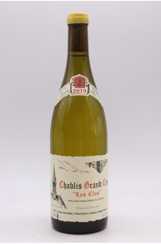 Vincent Dauvissat Chablis Grand cru Les Clos 2019