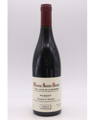 Georges Roumier Morey Saint Denis 1er cru Clos de la Bussière 2003