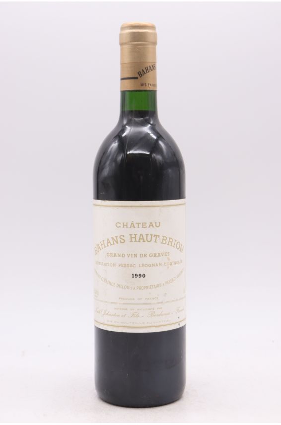 Bahans Haut Brion 1990