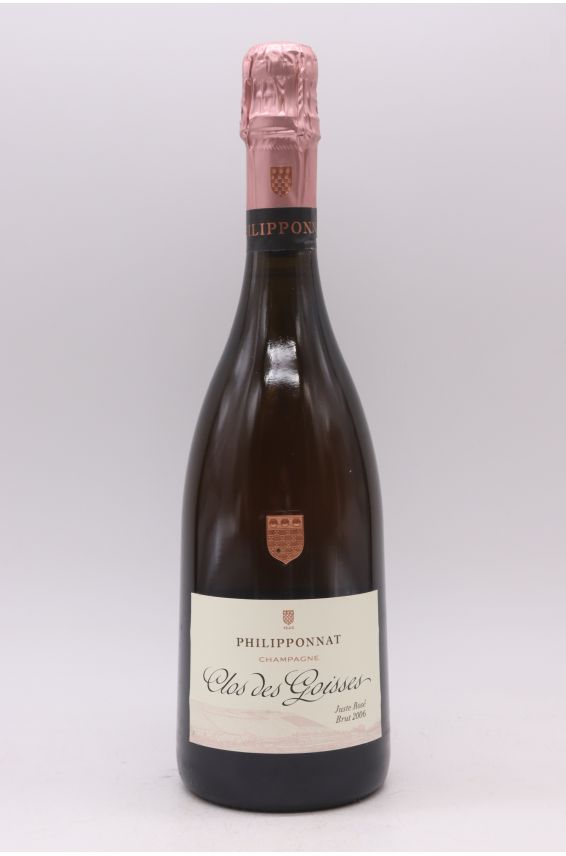 Philipponnat Clos des Goisses 2006 rosé