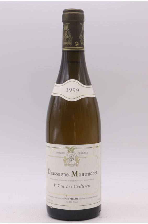 Paul Pillot Chassagne Montrachet 1er cru Les Caillerets 1999