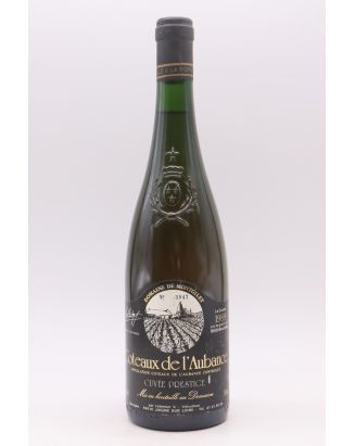 Montgilet Côteaux de l'Aubance Cuvée Prestige Sélection de Grains Nobles 1989