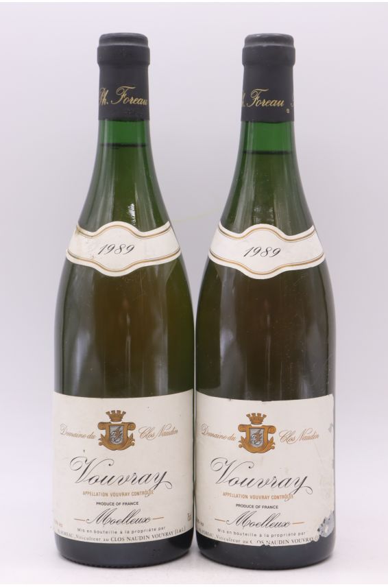 Foreau Vouvray Moelleux 1989