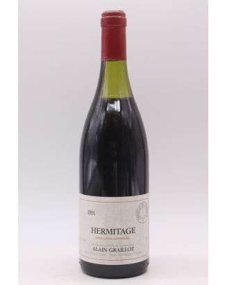 Alain Graillot Hermitage 1991 -25% DISCOUNT !