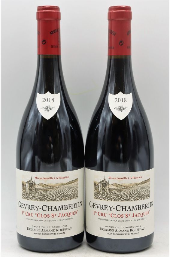 Armand Rousseau Gevrey Chambertin 1er cru Clos Saint Jacques 2018