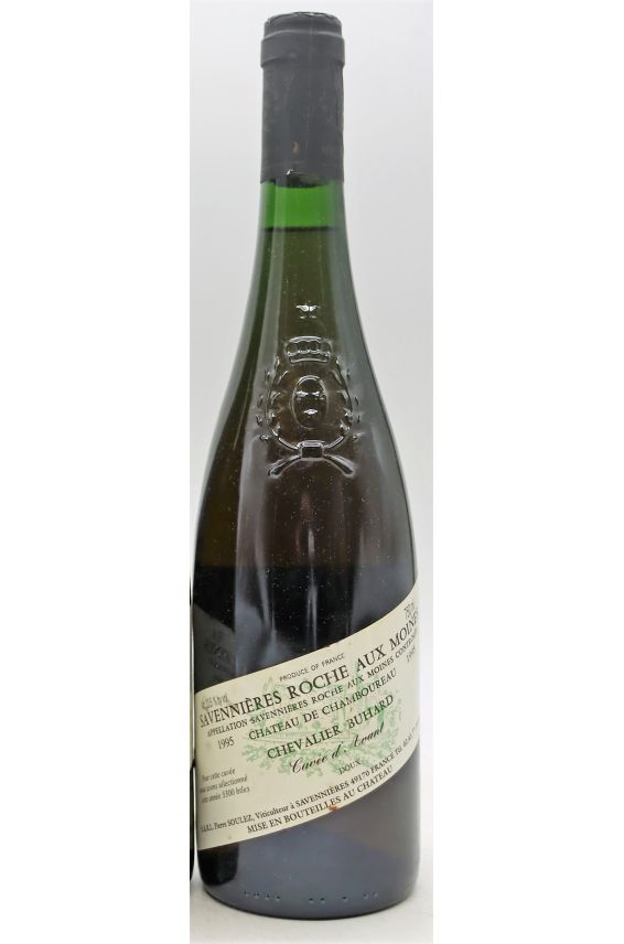 Château de Chamboureau Savennières Roche aux Moines Cuvée d'Avant Chevalier Buhart Doux 1995