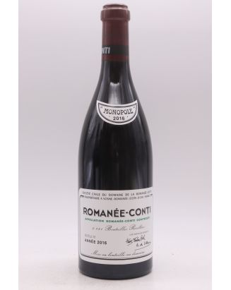 Romanée Conti 2016