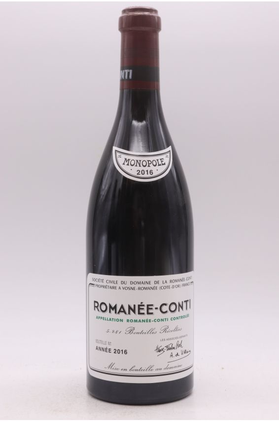 Romanée Conti 2016