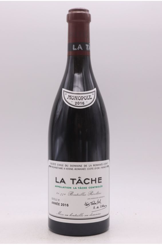 Romanée Conti La Tâche 2016