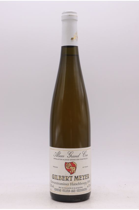 Gilbert Meyer Alsace Grand Cru Gewurztraminer Hatschbourg 1996