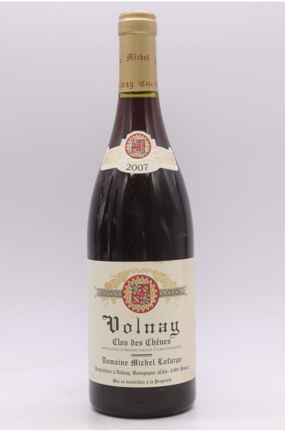 Michel Lafarge Volnay 1er cru Clos des Chênes 2007