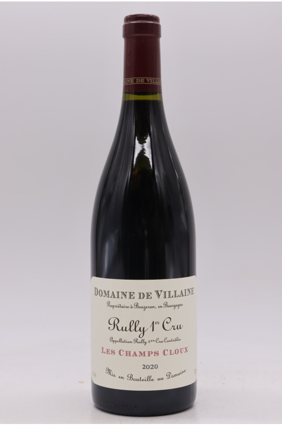 De Villaine Rully 1er Cru Champ Cloux 2020 rosso