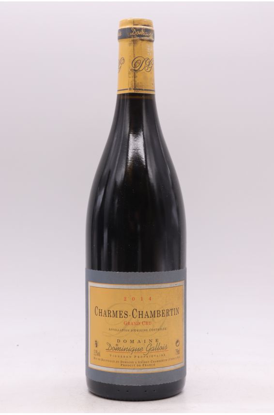 Dominique Gallois Charmes Chambertin 2014