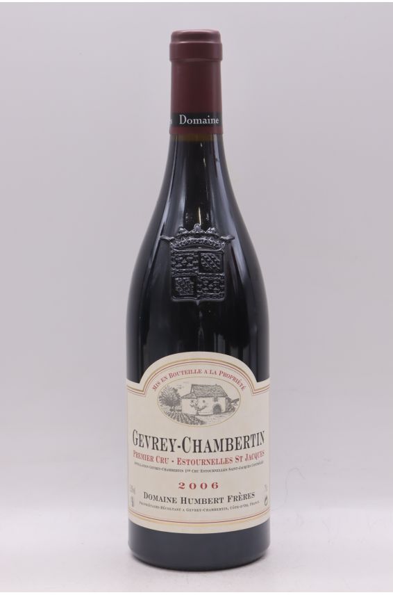 Humbert Frères Gevrey Chambertin 1er cru Estournelles St Jacques 2006