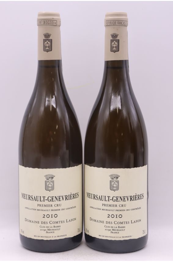 Comtes Lafon Meursault 1er cru Genevrières 2010