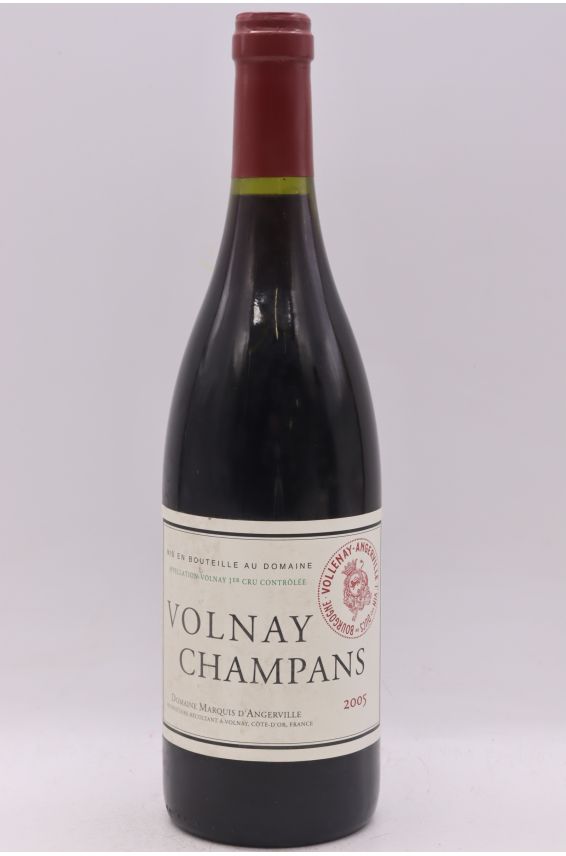 Marquis D'Angerville Volnay 1er cru Les Champans 2005