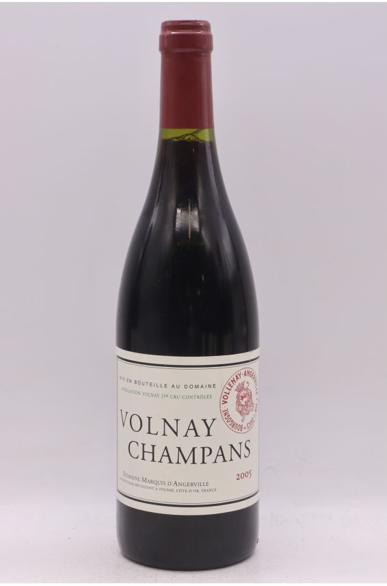 Marquis D'Angerville Volnay 1er cru Les Champans 2005