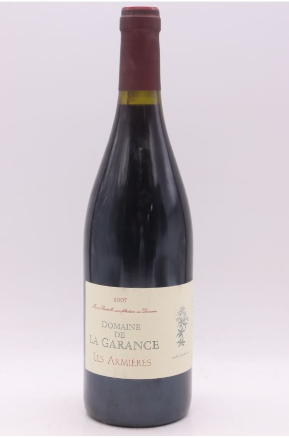 Domaine de la Garance Côteaux du Languedoc Les Armières 2007