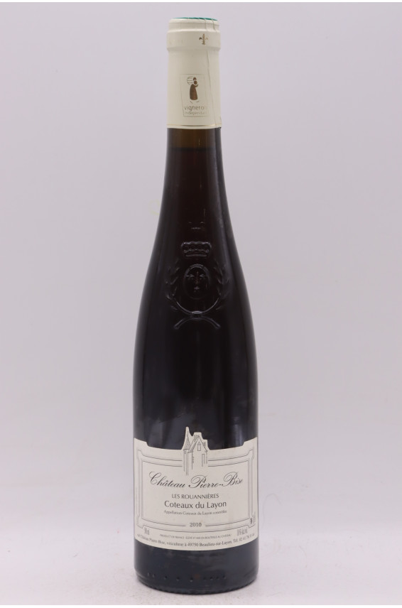 Pierre Bise Côteaux du Layon Les Rouannières 2010 50cl