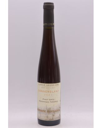 Bott Geyl Alsace Grand Cru Pinot Gris Sonnenglanz Vendanges Tardives 2002 50cl