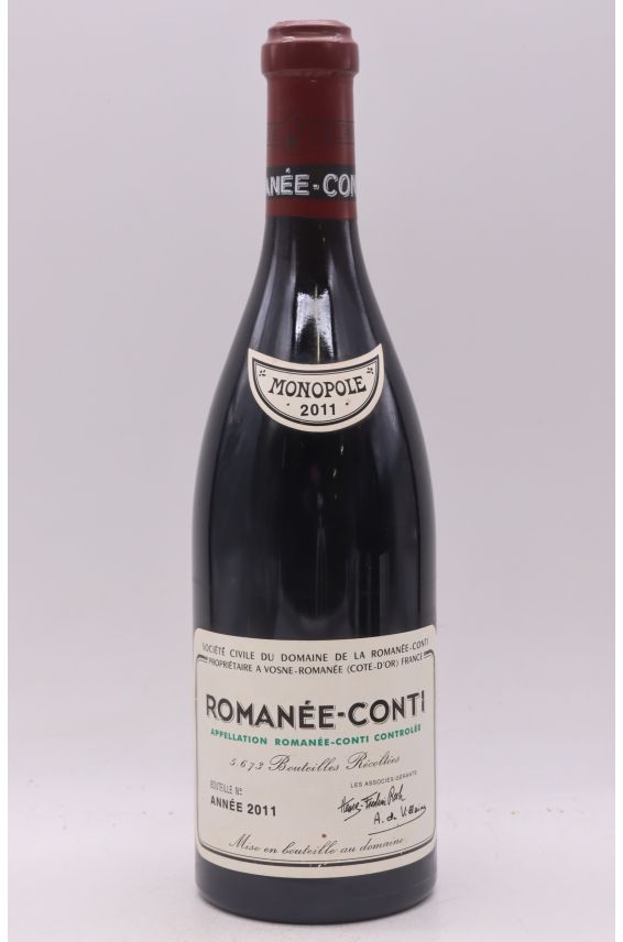 Romanée Conti 2011