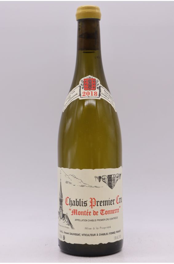 Vincent Dauvissat Chablis 1er cru Montée de Tonnerre 2018