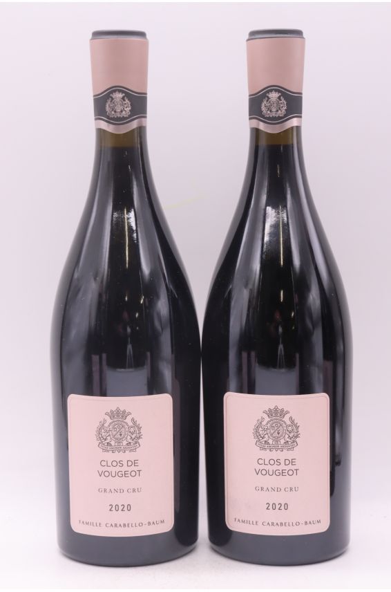 Famille Carabello Baum Château de Pommard Clos Vougeot 2020