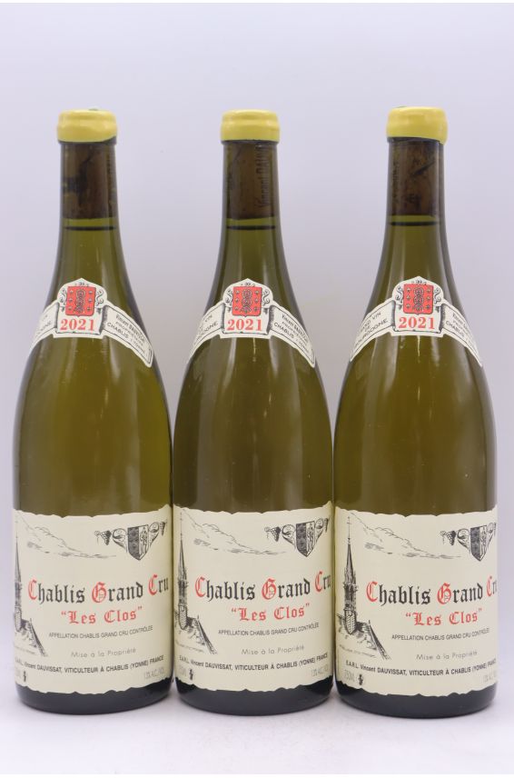 Vincent Dauvissat Chablis Grand cru Les Clos 2021