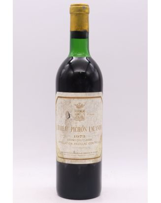 Pichon Longueville Comtesse de Lalande 1973