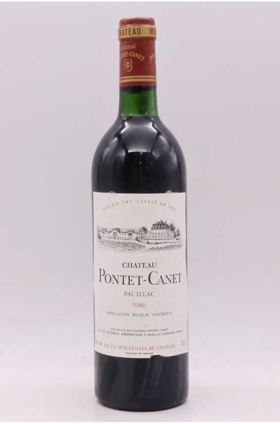 Pontet Canet 1986