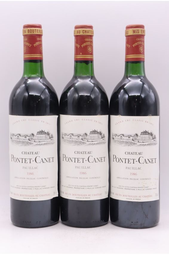 Pontet Canet 1986