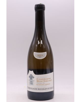 Jean Claude Bachelet Chassagne Montrachet 1er cru Les Blanchots Dessus 2013