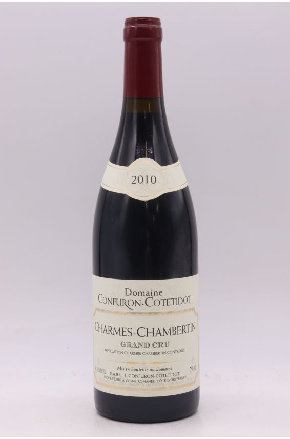 Confuron Cotetidot Charmes Chambertin 2010