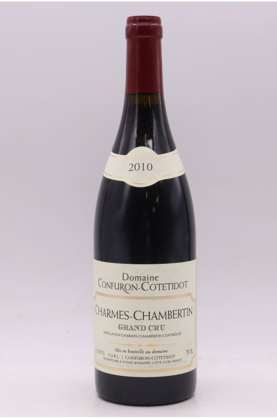 Confuron Cotetidot Charmes Chambertin 2010