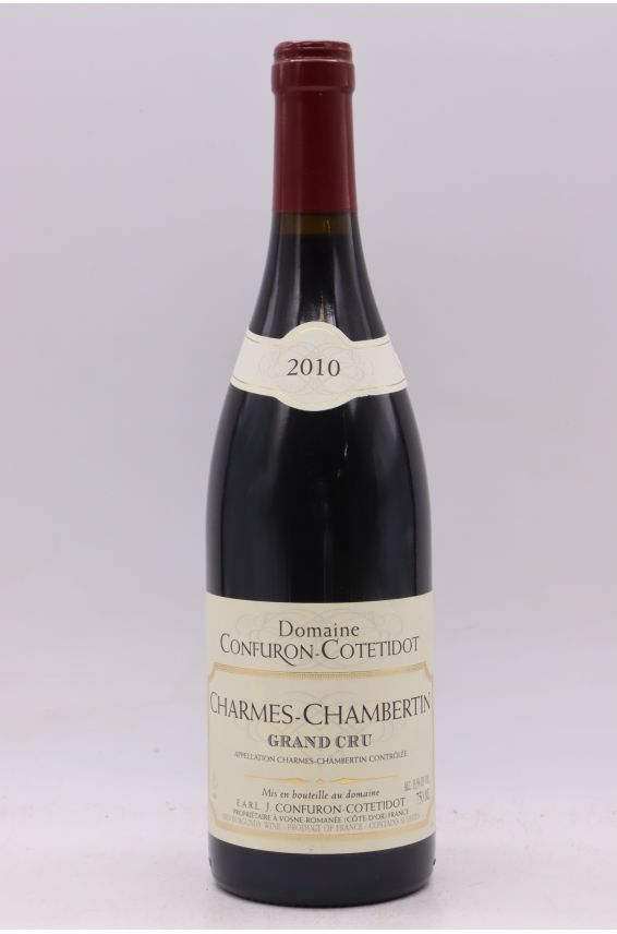 Confuron Cotetidot Charmes Chambertin 2010