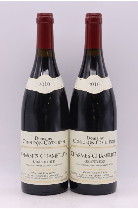 Confuron Cotetidot Charmes Chambertin 2010