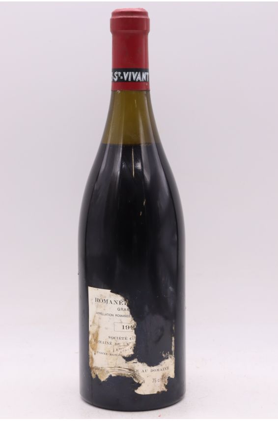 Romanée Conti Romanée Saint Vivant 1992